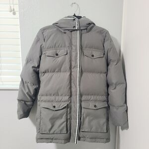 Adidas Gray Coat Parka Winter Coat